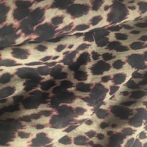 Classic Leopard Print Scarf